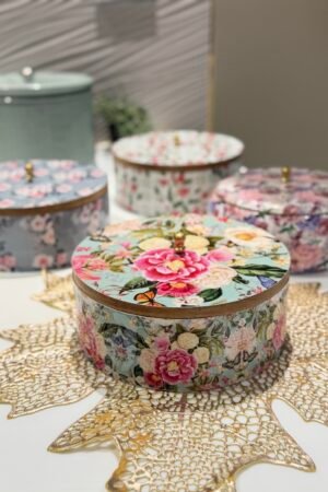 Vintage Garden Wooden Roti Box